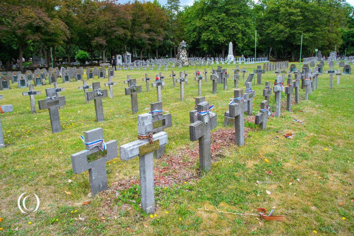 Graves Russian Imperial Army Robermont cemetery