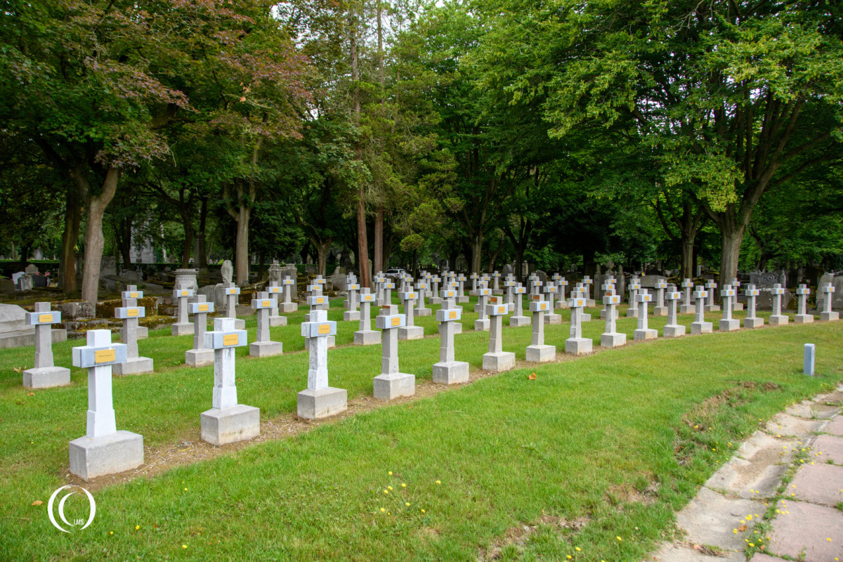 Italian WW1 war graves robermont cemetery
