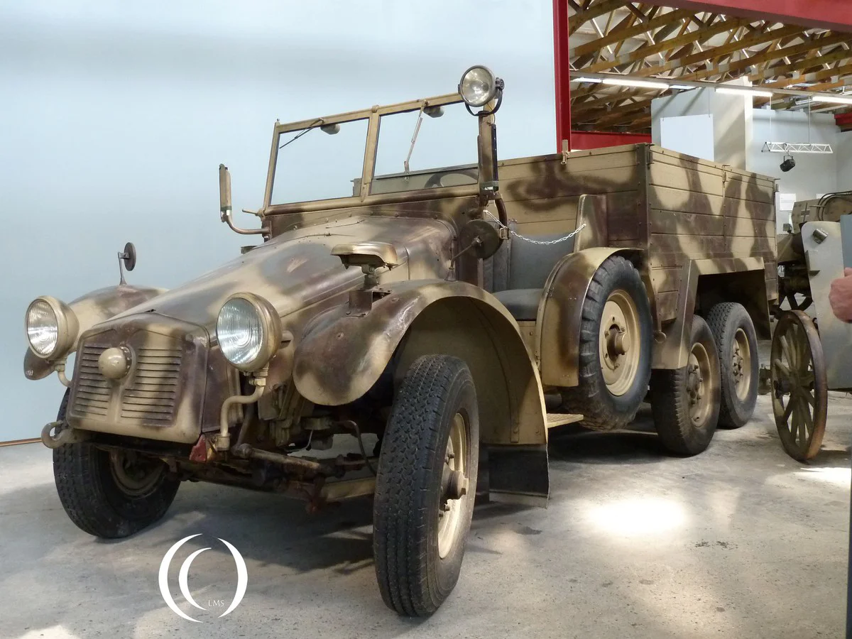 thumbnail image 2 of Miniature Tanks Company Krupp Protze 1/48? – 3D Printed Bioplastic, USA Made 2 of 4