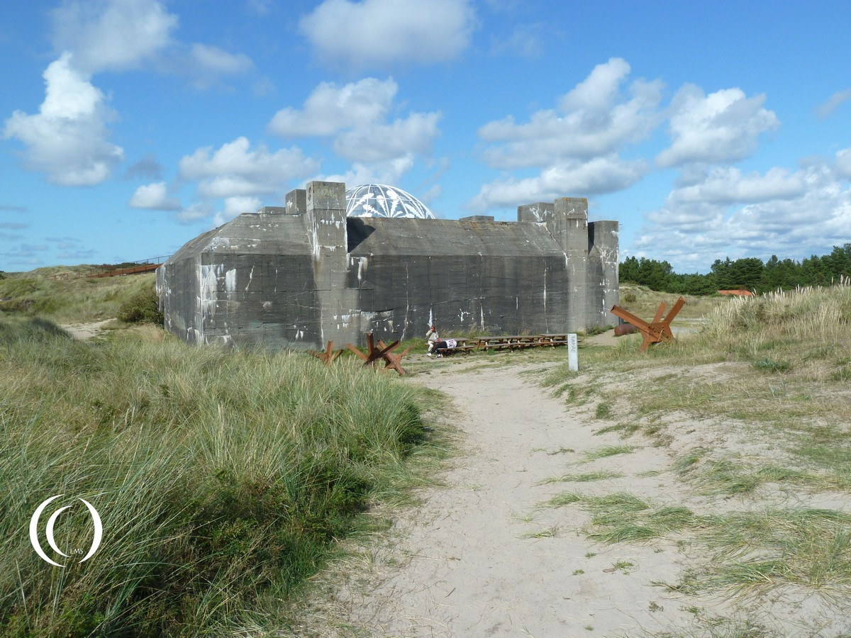 Marine Seeziel Batterie Vogelnest, Denmark - photo 2019