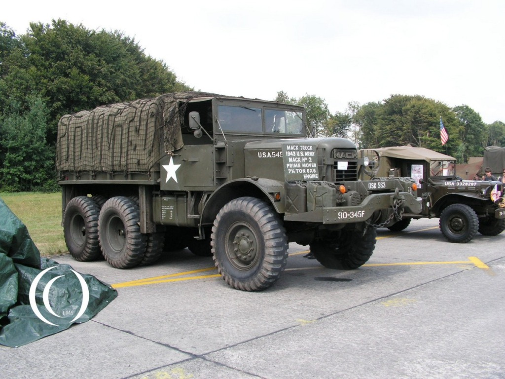 Mack NO-2, 7.5 ton 6×6 Truck – U.S. Heavy Artillery Tractor
