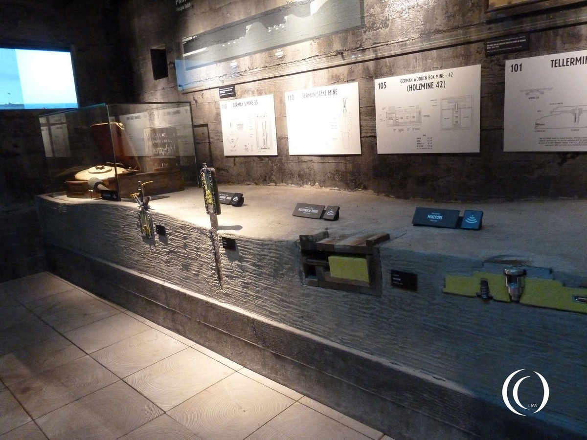 German mines used as defence on beaches and near strongpoint - photo 2019