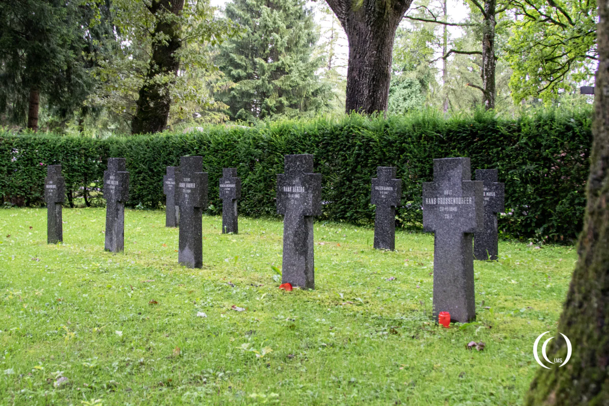 WW2 graves at Kommunalfriedhof Salzburg Austria