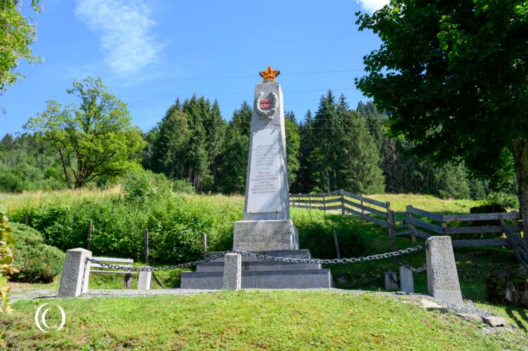 Russian WW2 cemetery Kaprun
