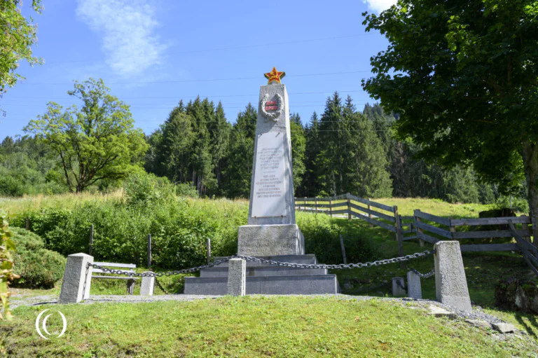 Russian WW2 cemetery Kaprun