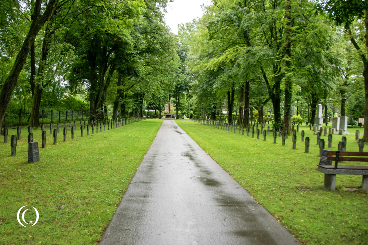 WW2 graves Kommunalfriedhof Salzburg Austria