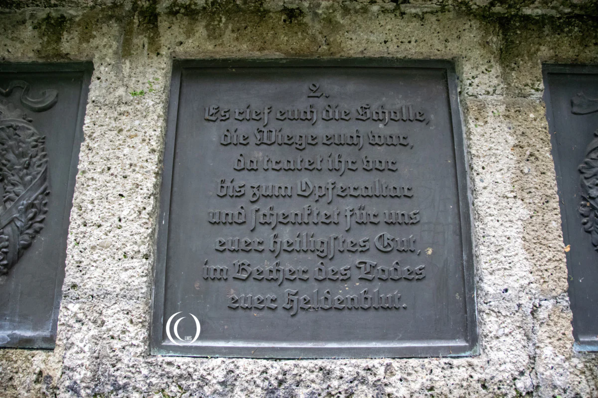 WW1 WW2 memorial Kommunalfriedhof Salzburg