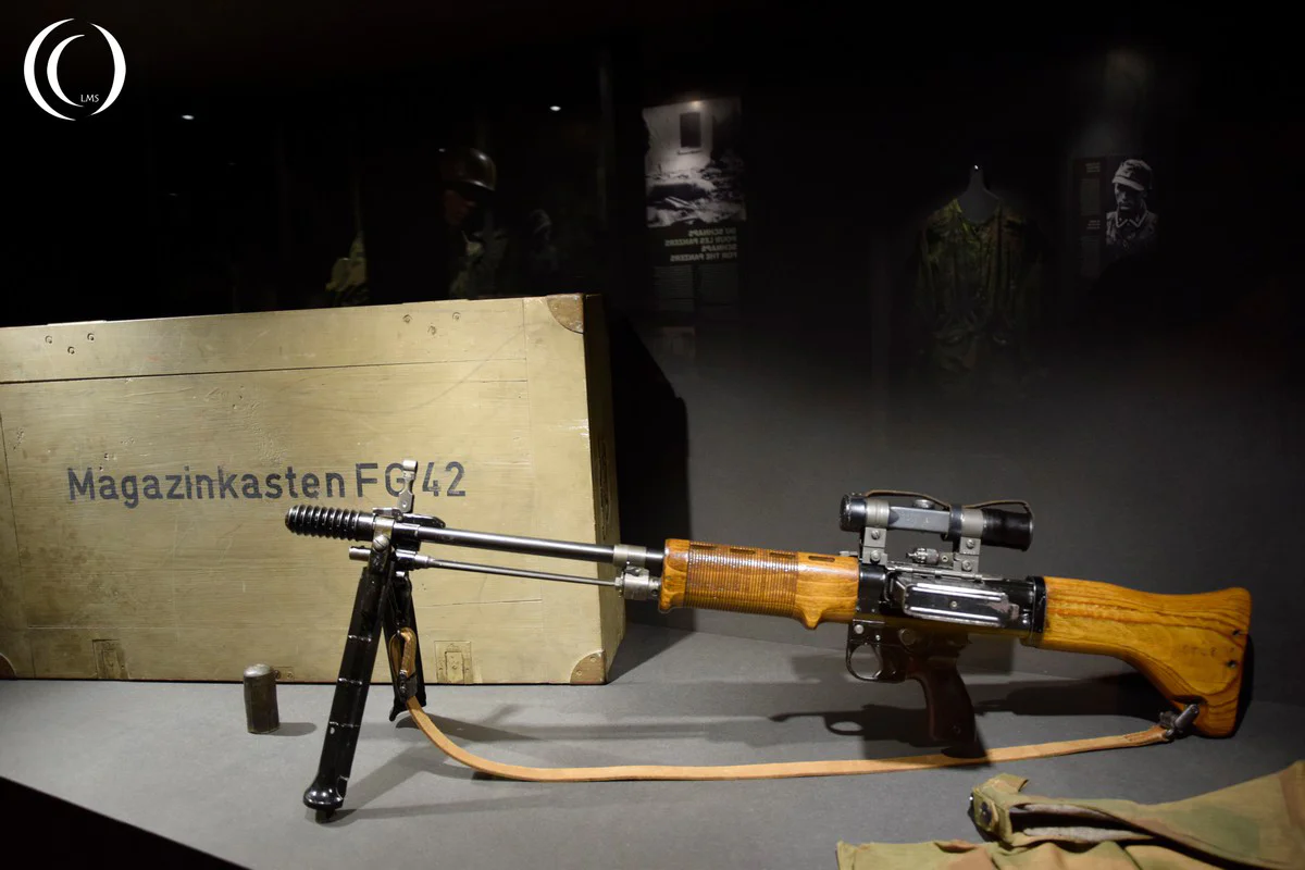 Fallschirmjägergewehr 42 model III, FG 42 with ZF4 Scope – German Paratrooper Rifle - photo 2016