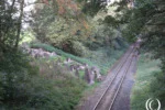 Panzersperre, the Siegfried Line on a Railroad Crossing – near Bocholtz, Aachen Germany
