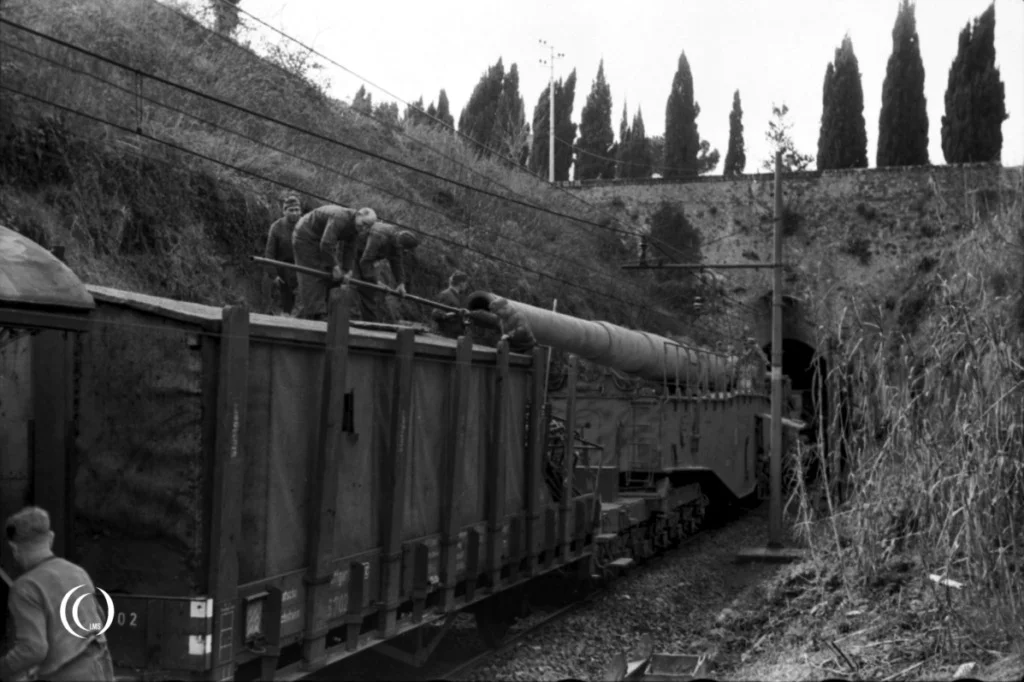 Anzio Annie's Tunnel hide out during the Battle of Anzio - Ciampino-Frascati railway line, Italy