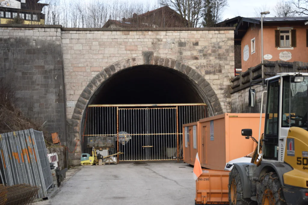 Train Tunnel sheltered Hermann Göring's Stolen Art Train - Berchtesgaden Germany
