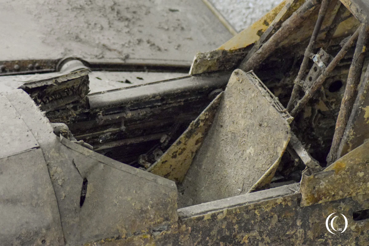 Junkers Ju 87 B-2 Stuka cockpit detail