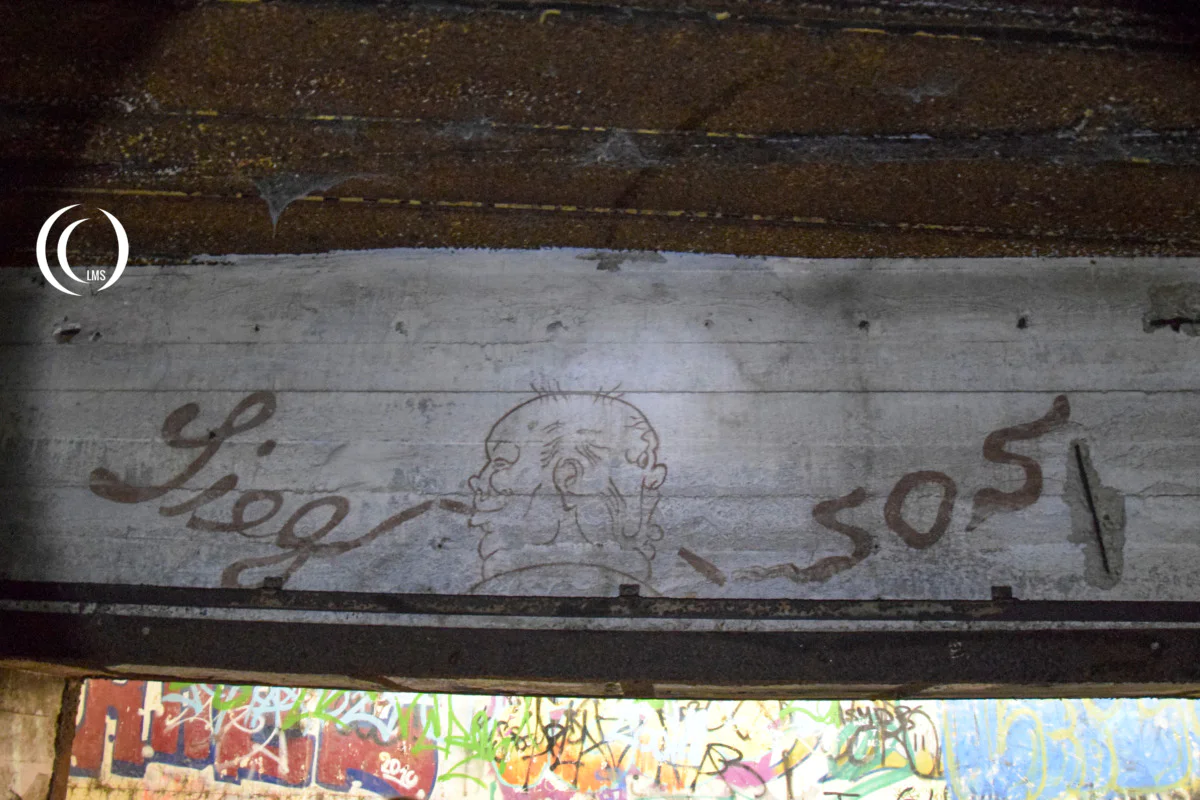 Batterie Todt WW2 mural painting