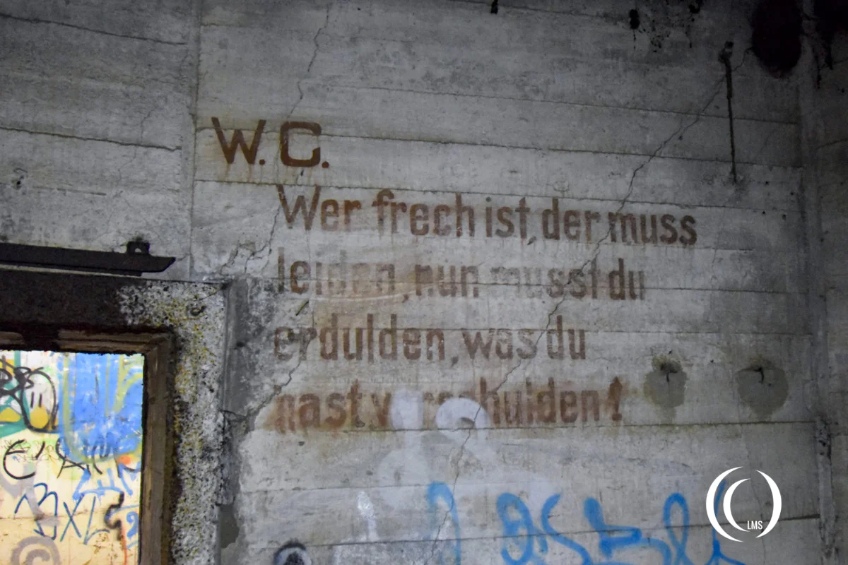 Batterie Todt WW2 mural