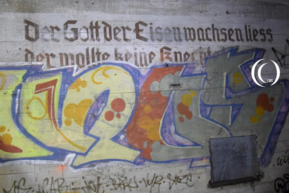 Batterie Todt WW2 mural