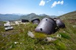 Armor deposit at Col de Restefond – Alpes-de-Haute-Provence, Jausiers, France