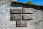 Memorial Plaques for Fallen Soldiers of WWII at the Cemetery of Meyronnes - Val-d'Oronaye, Alpes-de-Haute-Provence, France