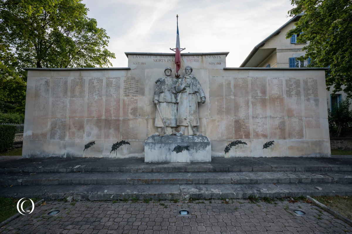 Monument aux Morts Barcelonnette