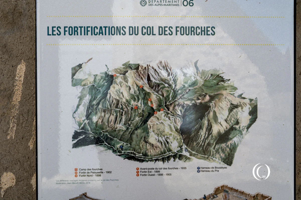 Fortifications of the Col des Fourches