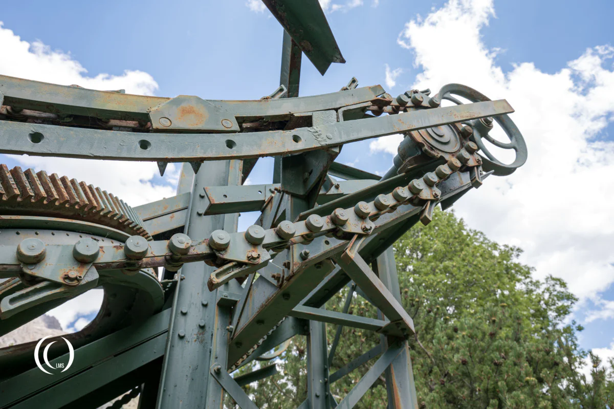 Cable car transport chain