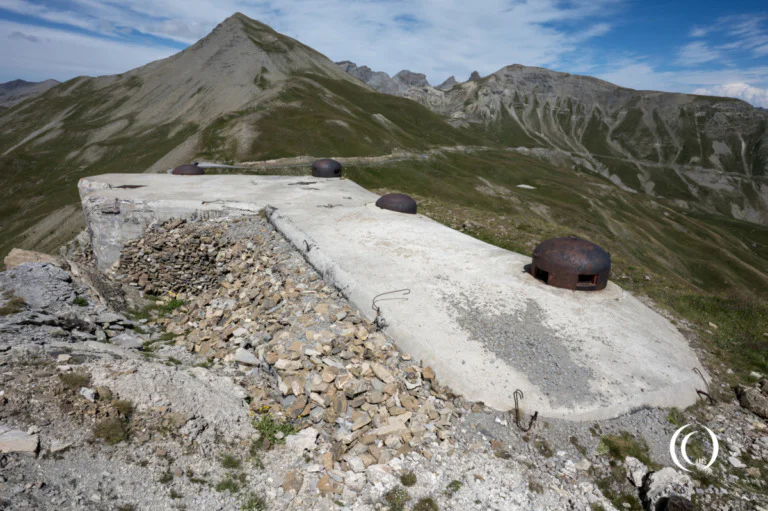 Ouvrage des Granges Communes block 2 roof