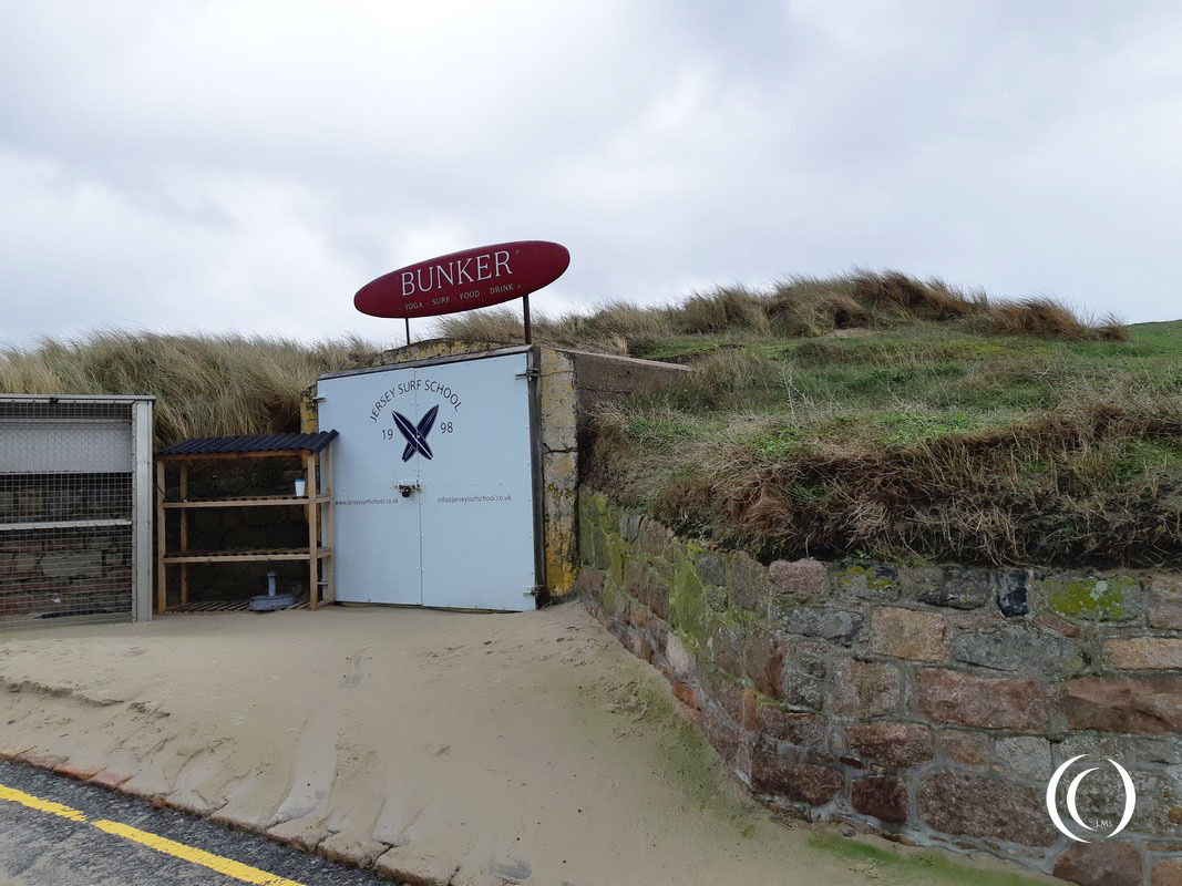 Searchlight garage - Widerstandsnest Le Braye - Jersey, United Kingdom
