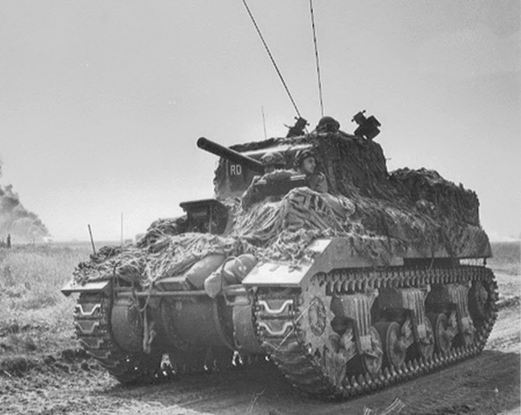 Tank Cruiser Ram Mk II in Normandy courtesy of panzerra.net