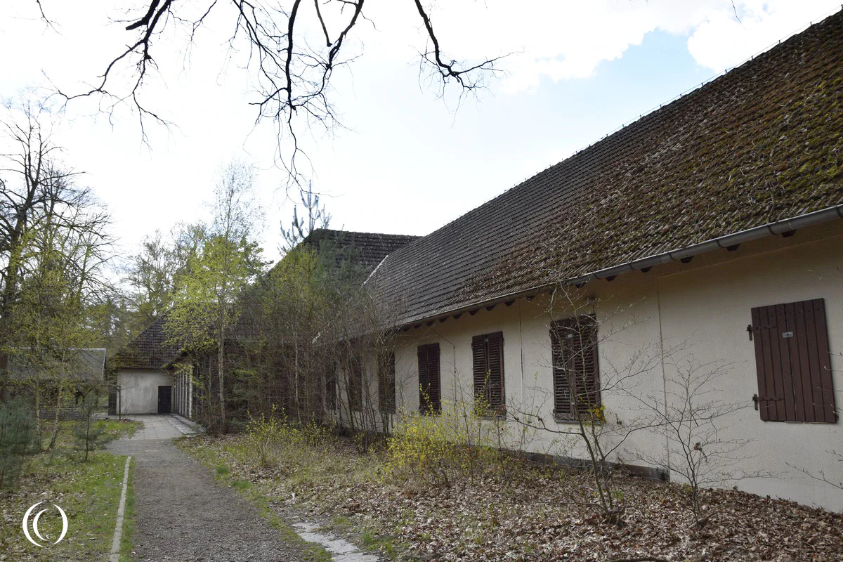 Backside of Joseph Goebbels house - Villa Bogensee