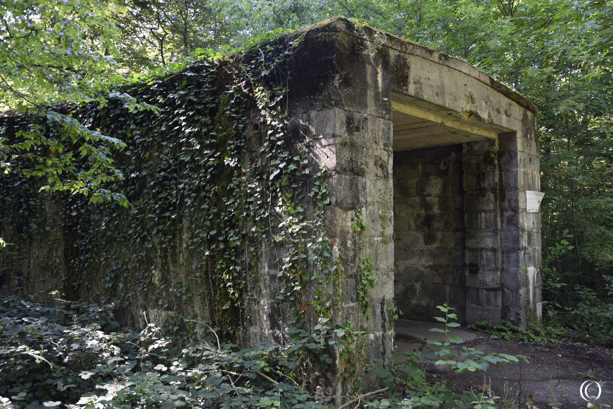 Ski Storage bunker - V1 Flying Bomb Ski Site - Bois des Huit-Rues, Le Nieppe, France