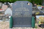 RAF Pilot Robert Roelandt at Bully Cemetery - Bully, France