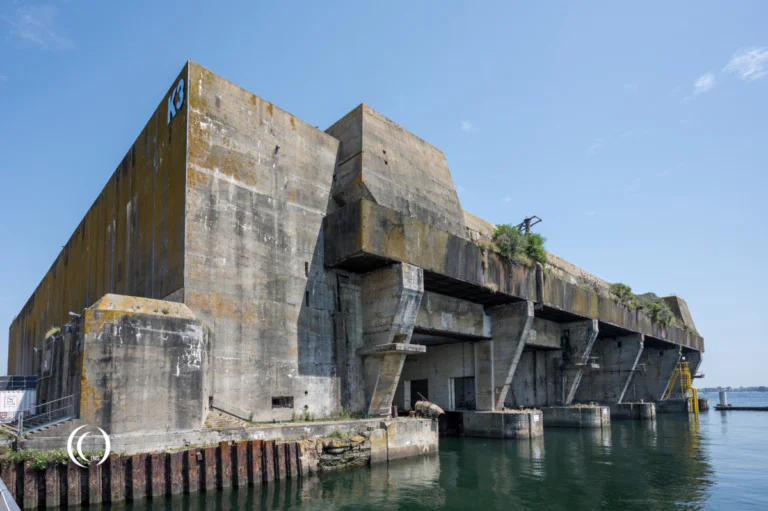 A German U-Boat Bunker in Lorient