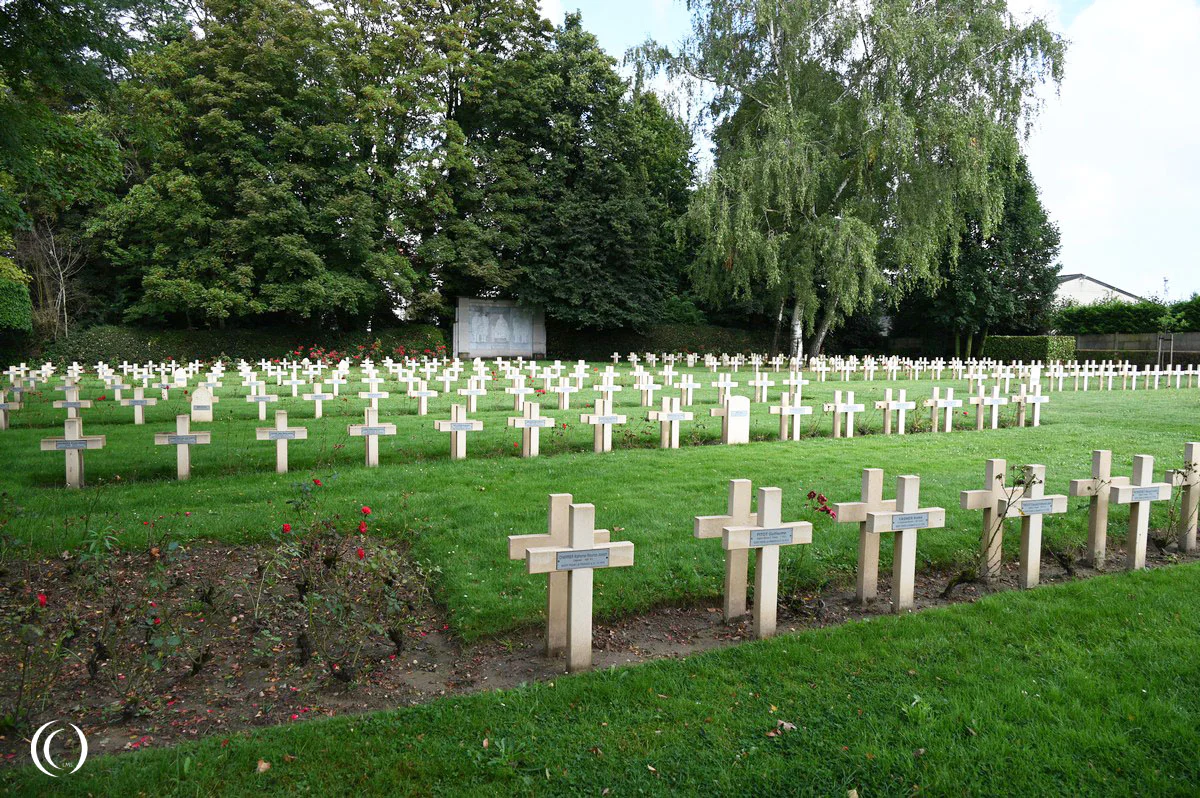French WW1 War Cemetery Machelen, Belgium