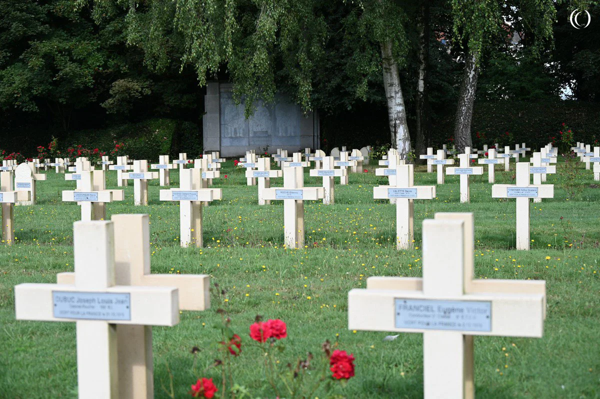 French WW1 War Cemetery Machelen, Belgium