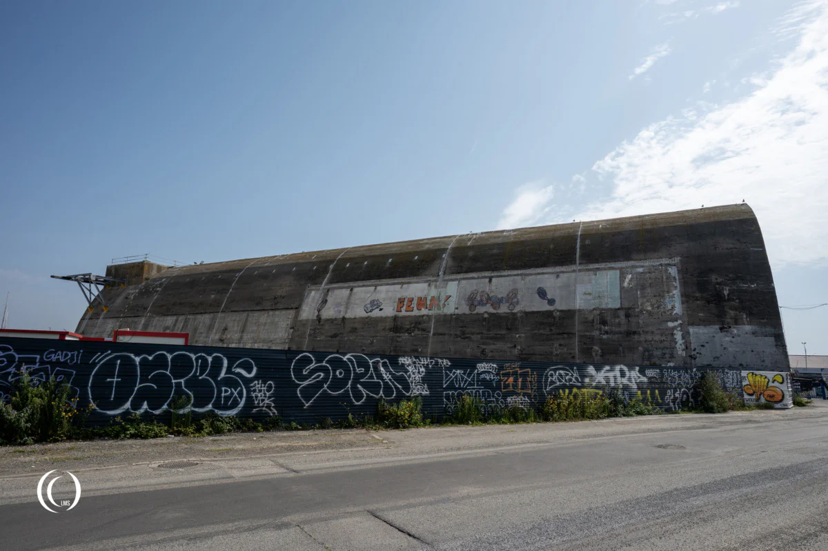 The West Dom bunker T6 seen from the road