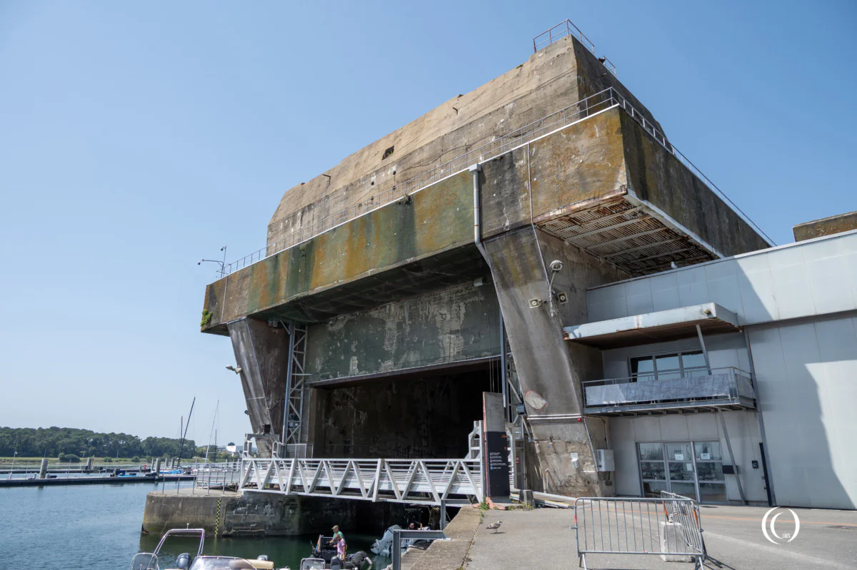 Another view of the slipway entrance of Keroman 1