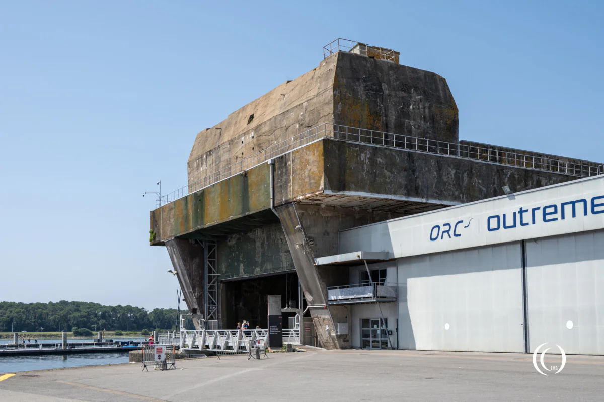Keroman 1 u-boat bunker slipway entrance