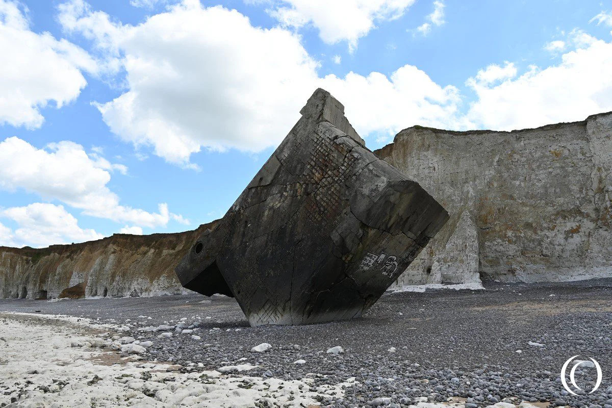 Coastal Batterie Hess Regelbau 622 Doppel Gruppenunterstand - Dieppe Raid - Sainte-Marguerite-sur-Mer, France