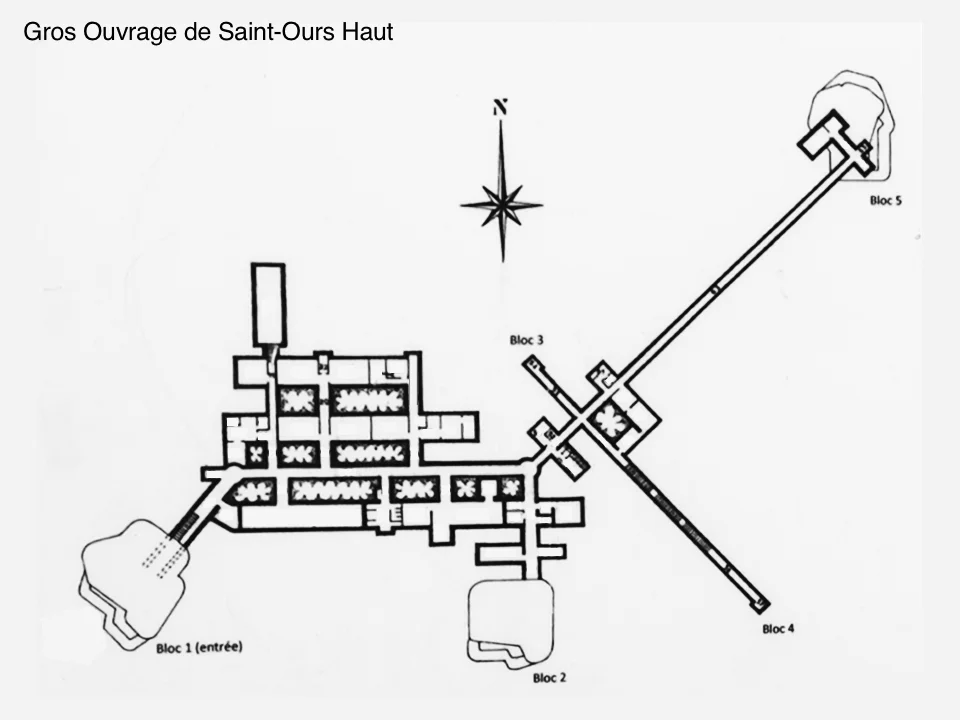 Map of building structure