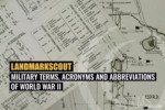List of Military Terms, Acronyms and Abbreviations of World War Two