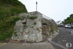 Non-standard pillbox at the Beer seafront – Beer, United Kingdom