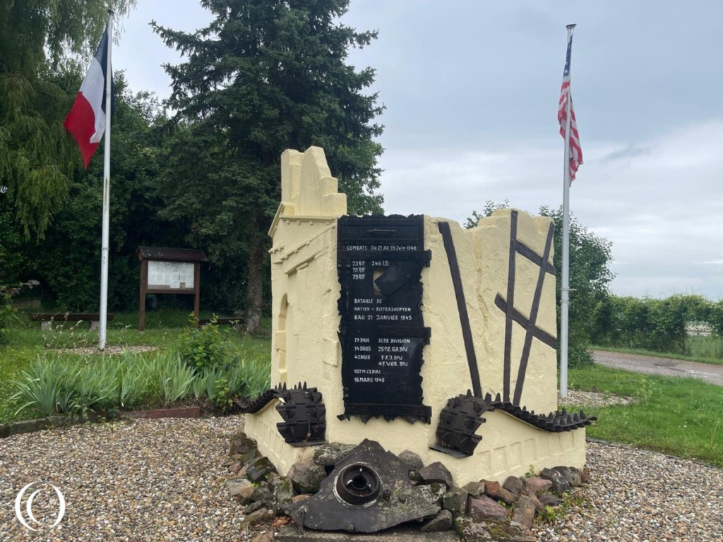 War Memorial Battle of France and Operation Nordwind - Ritterhoffen, France