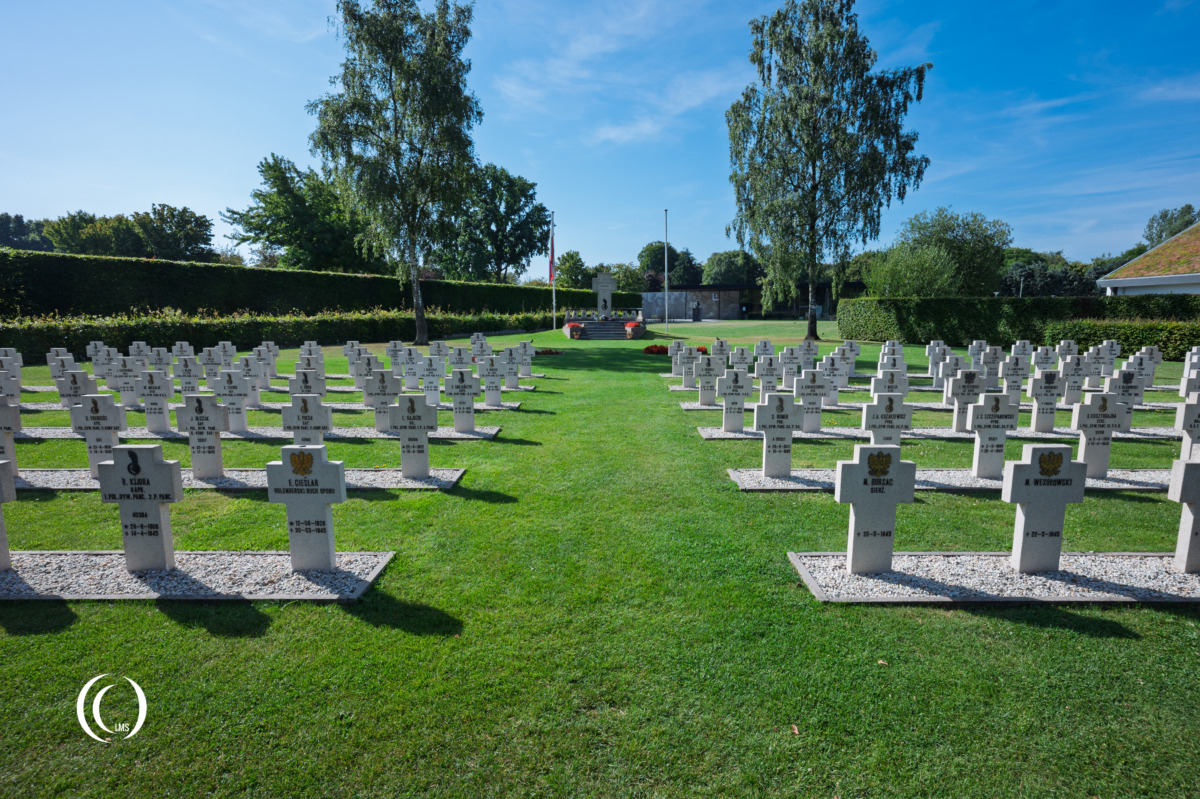 Polish War Cemetery overview