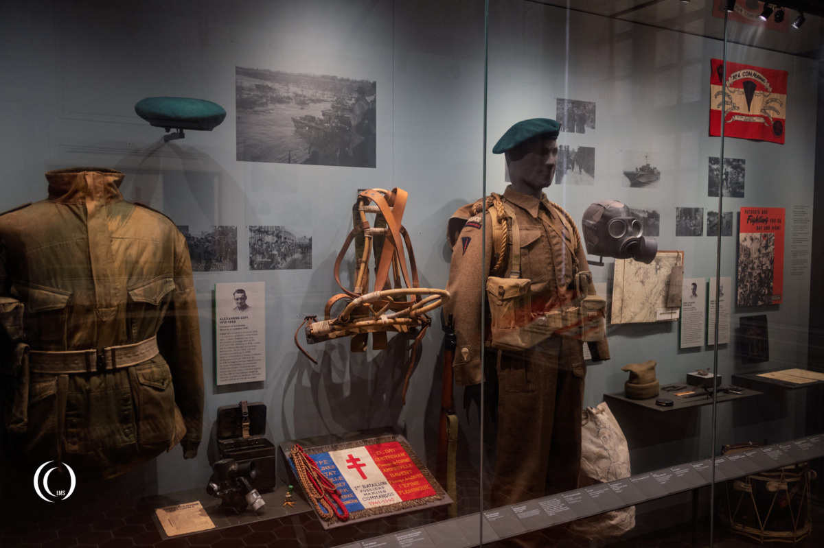 Display at Musée de l'Ordre de la Libération