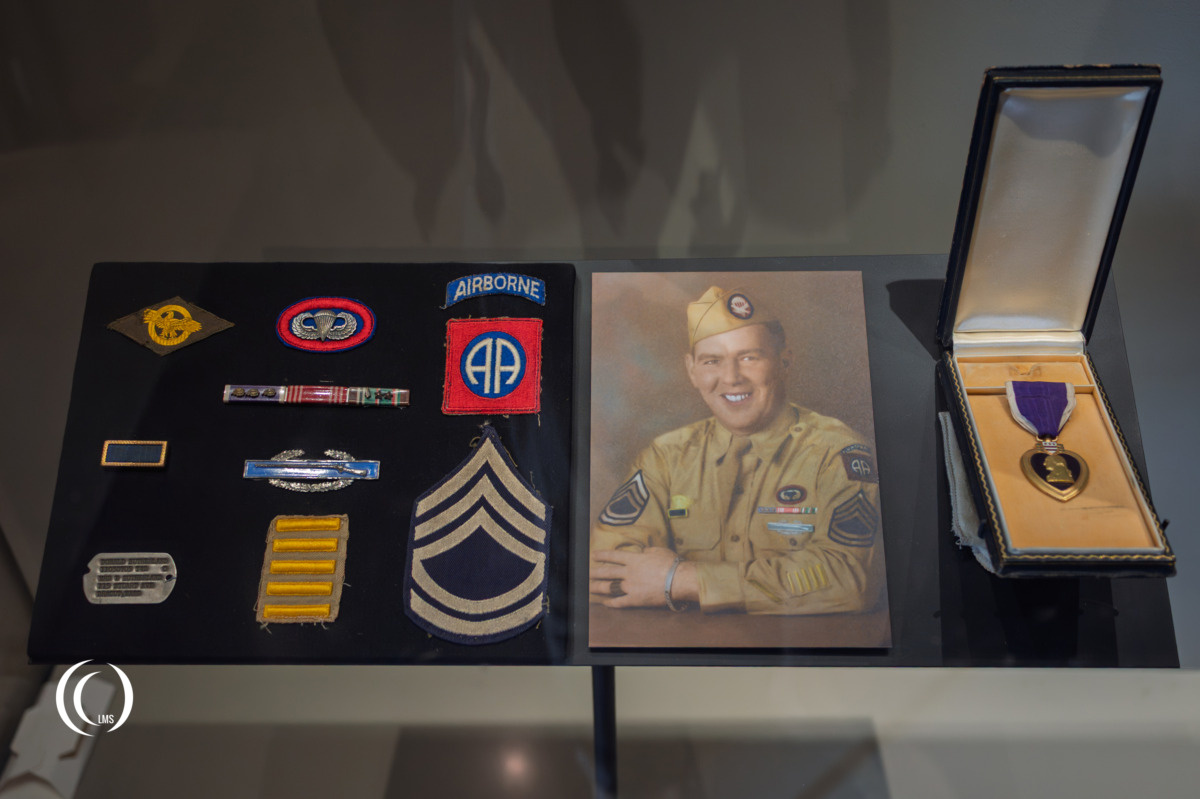 Display of items belonging to Donald Sutherland