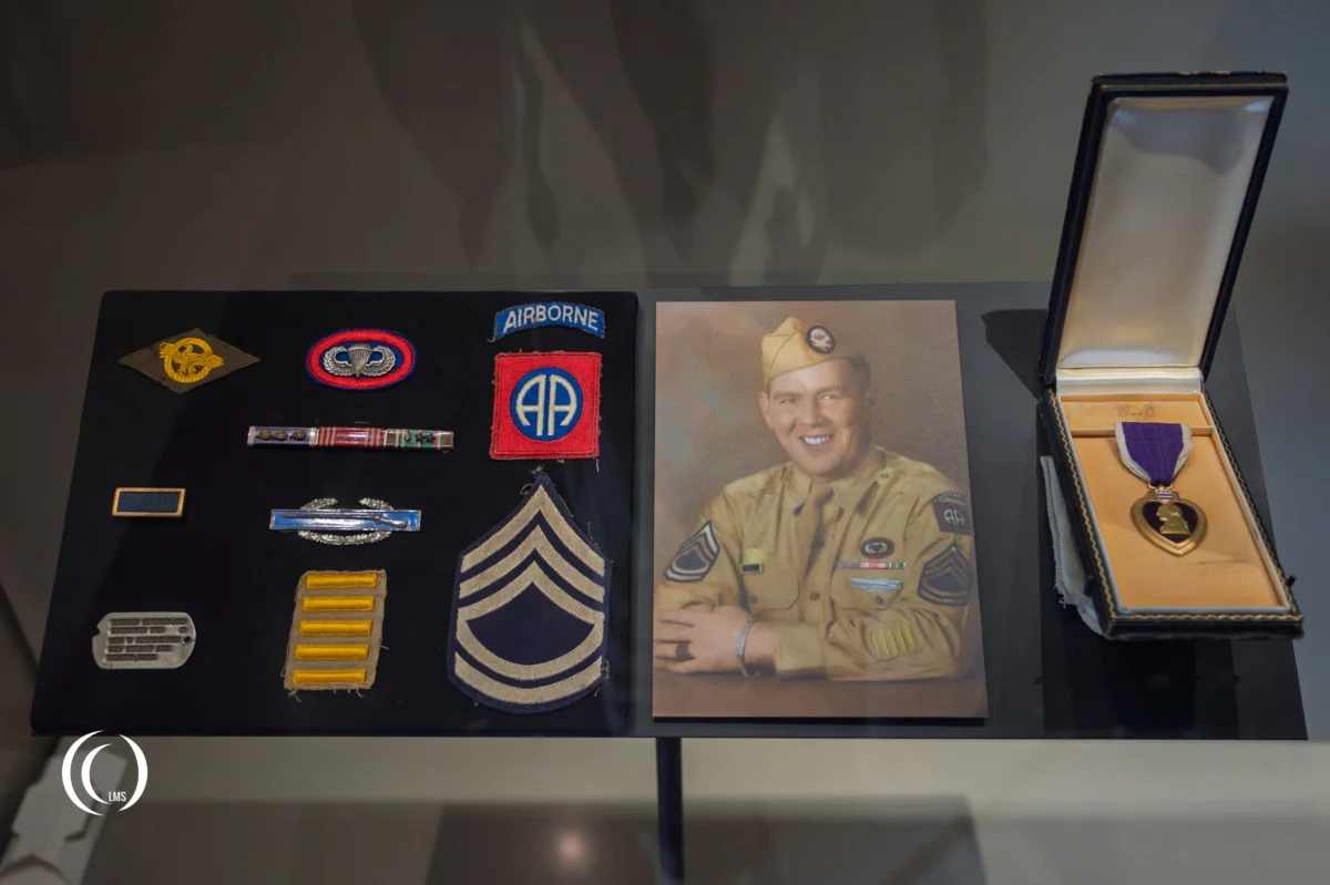 Display of items belonging to Donald Sutherland