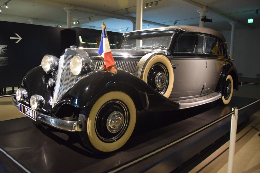 Horch 830 BL convertible – General Charles de Gaulle staff car