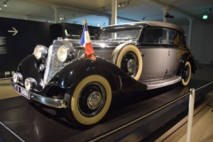 Horch 830 BL convertible – General Charles de Gaulle staff car