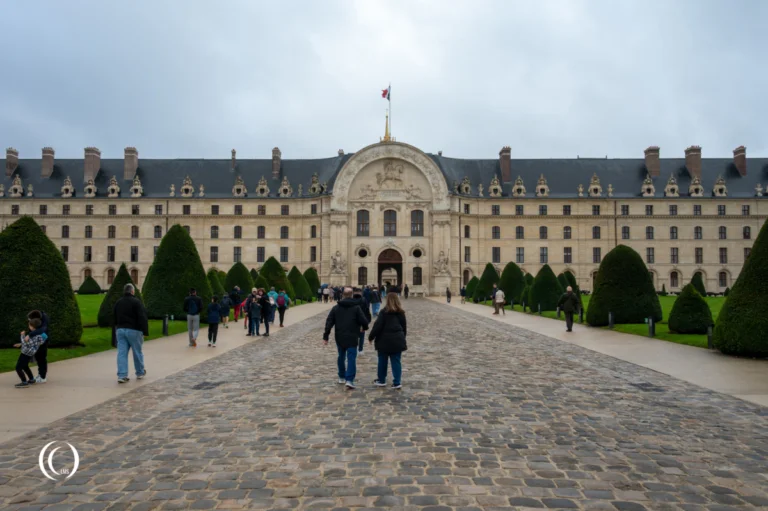 North facade of Les Invalides, Paris