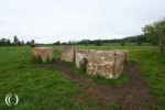 Anti-tank blocks on the Ax river - Axmouth, United Kingdom