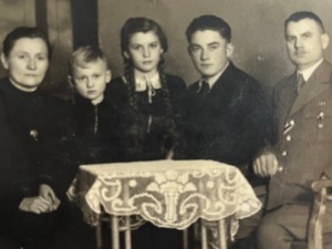 Else Clara Wilke, a German East Prussian refugee flees to Oksbøl, Denmark